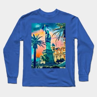 "Lady Liberty" - Las Vegas Style Long Sleeve T-Shirt